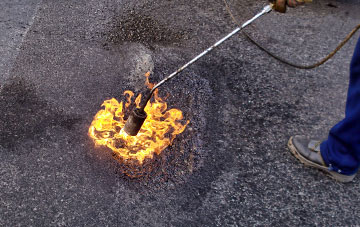 Dalmarnock flat roofing repairs